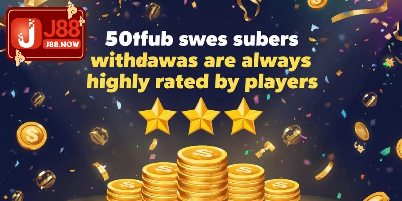 Rút tiền J88 luôn được người chơi đánh giá cao